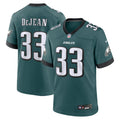 Philadelphia Eagles Cooper DeJean Green Game Football Jersey