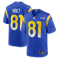 Los Angeles Rams Torry Holt Royal Game Retired Player Football Jersey