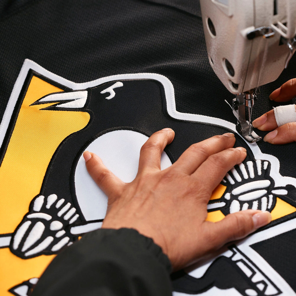 Pittsburgh Penguins Black Home Pro Custom Jersey