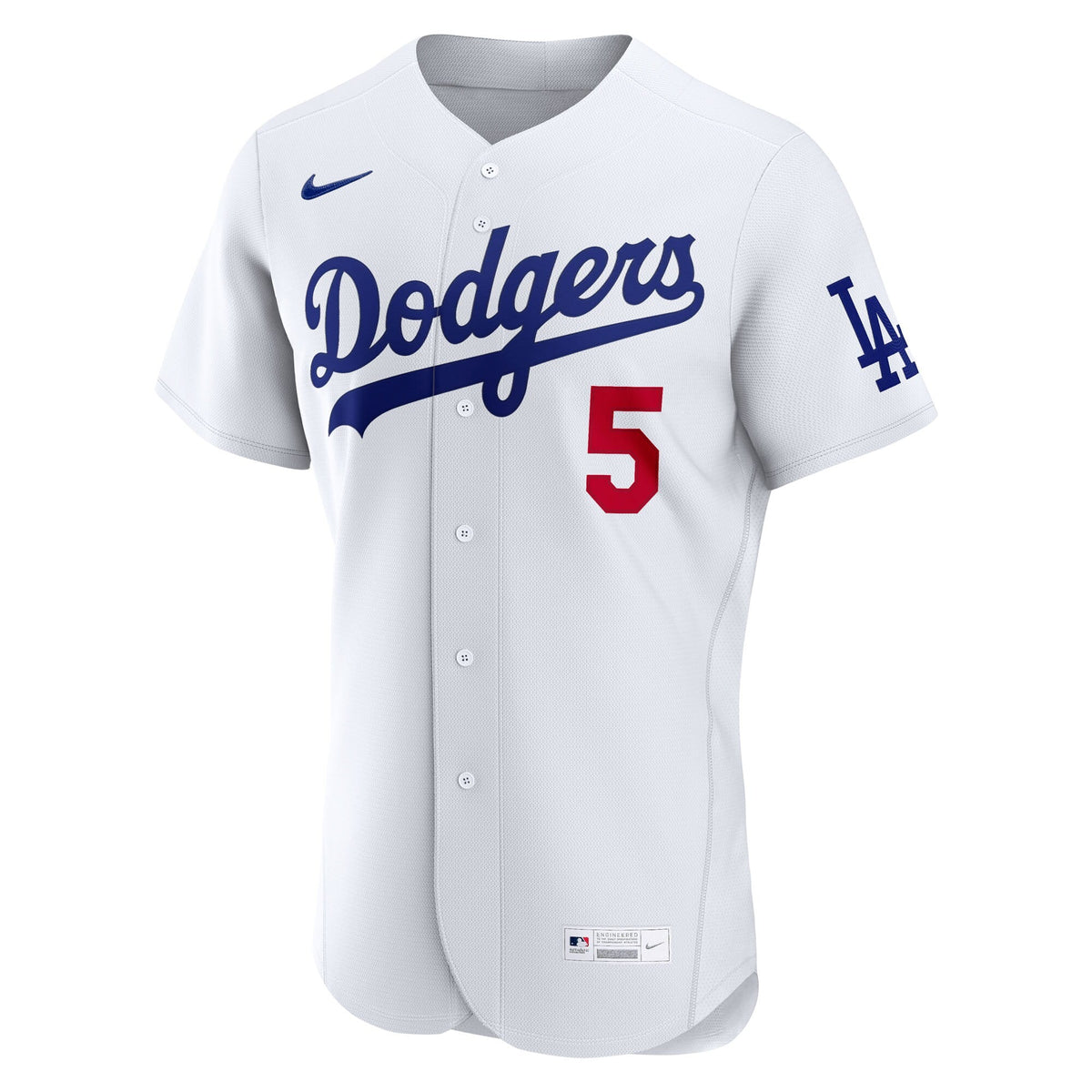 Los Angeles Dodgers Freddie Freeman White Home Baseball Jersey