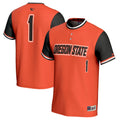 #1 Oregon State Beavers Softball Fashion Jersey - Orange
