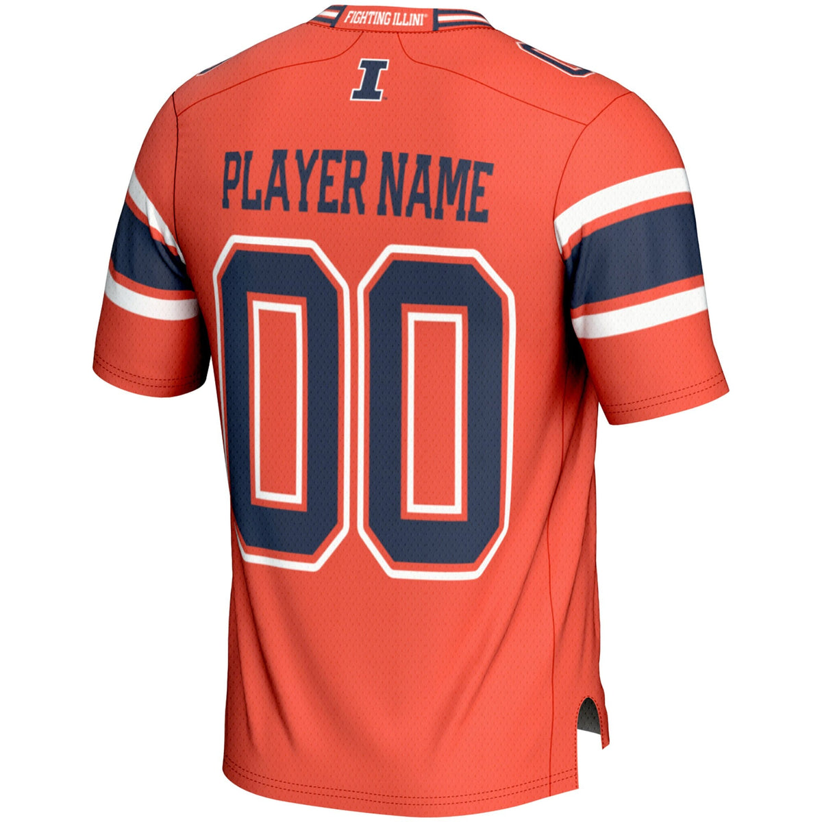 Illinois Fighting Illini NIL Pick-A-Player Football Jersey - Orange