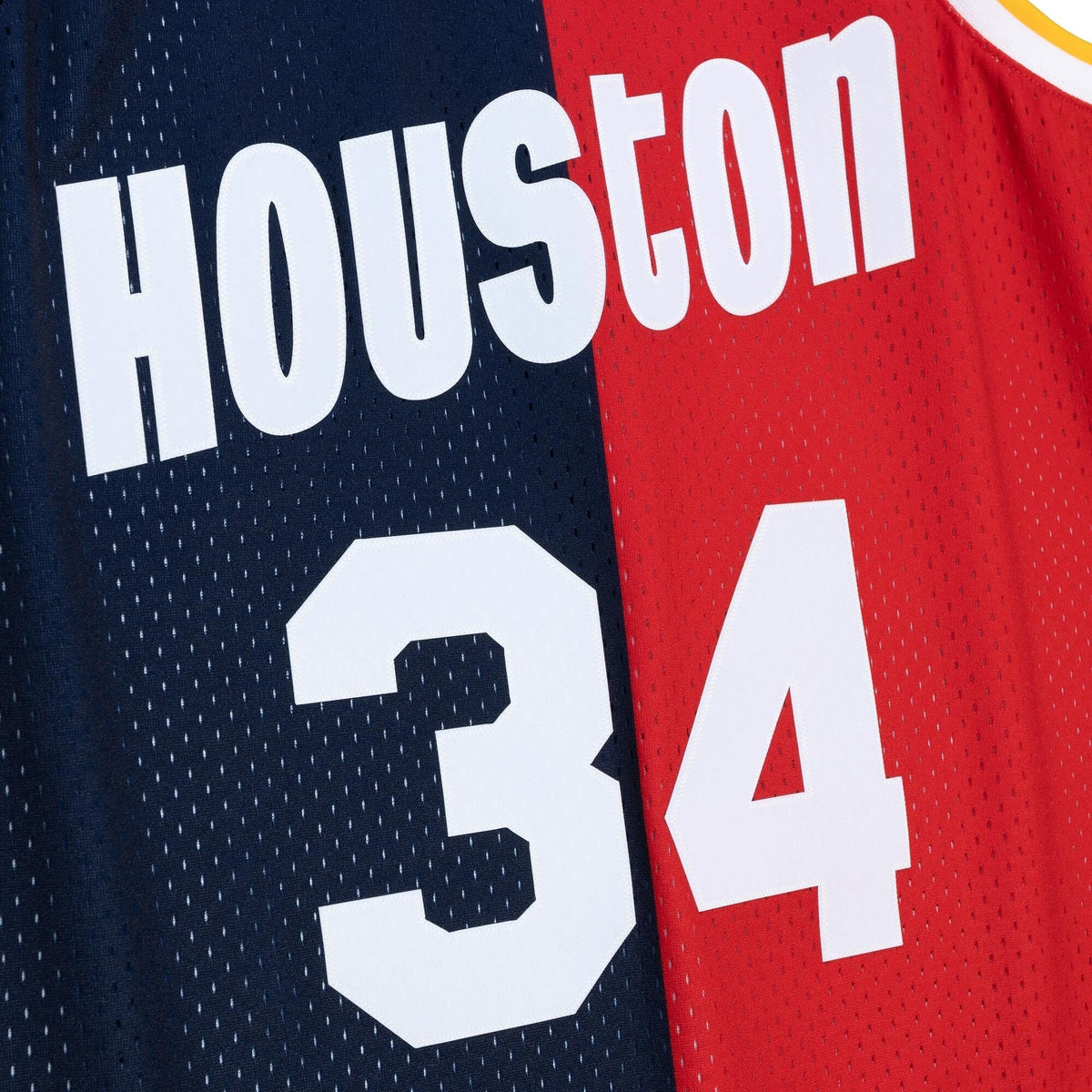 Houston Rockets Hakeem Olajuwon 1993 Split Swingman Jersey