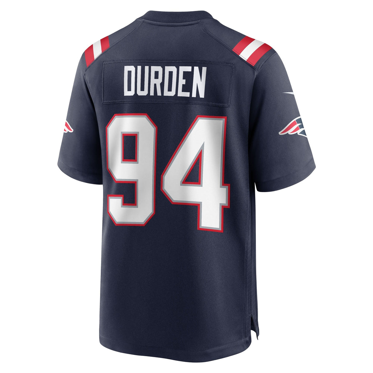 New England Patriots Cory Durden Navy Team Game Football Jersey