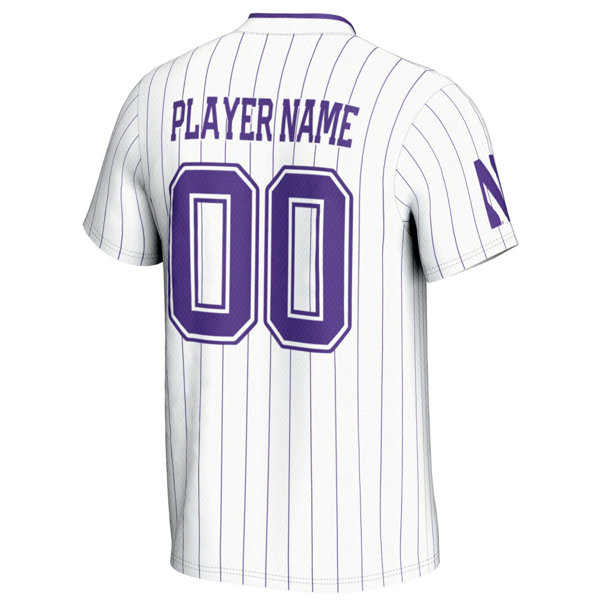 Northwestern Wildcats NIL Pick-A-Player Lightweight Softball Jersey - White