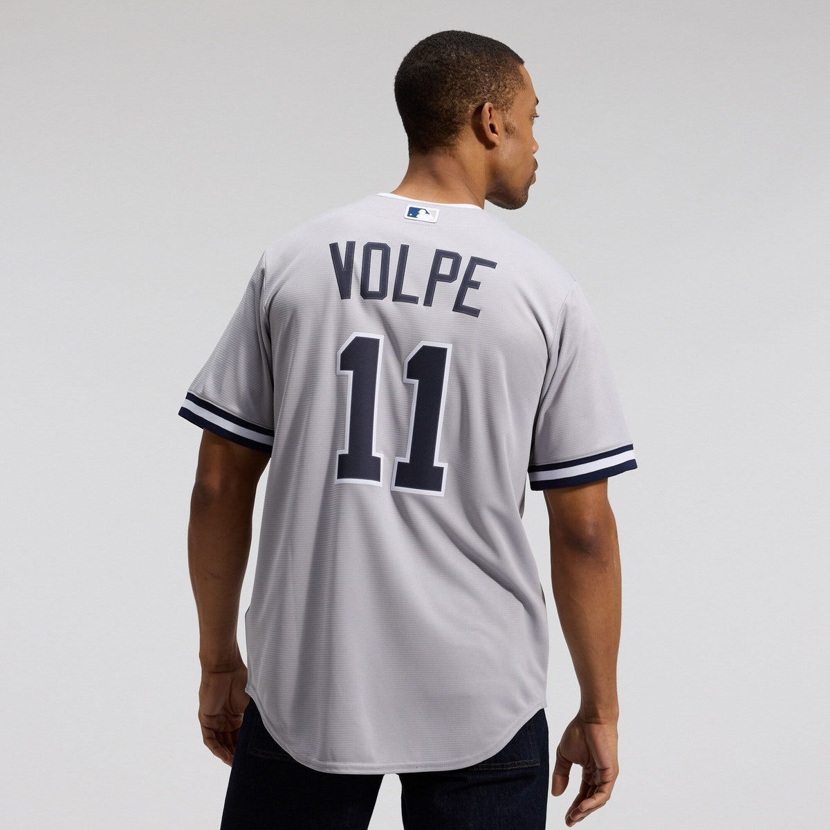 New York Yankees Anthony Volpe Gray Road Replica Baseball Jersey