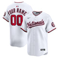 Washington Nationals White Home Limited Custom Baseball Jersey