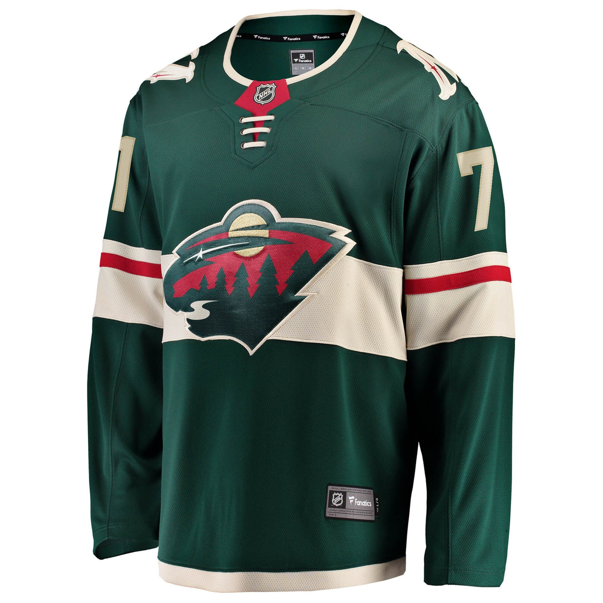 Minnesota Wild Nick Foligno Green Home Breakaway Hockey Jersey