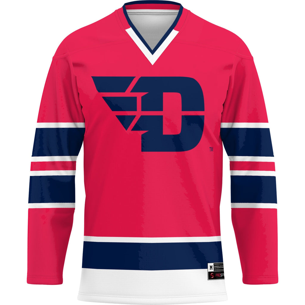 Dayton Flyers Hockey Jersey - Red