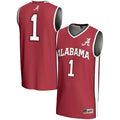 #1 Crimson Alabama Crimson Tide Lightweight Basketball Jersey