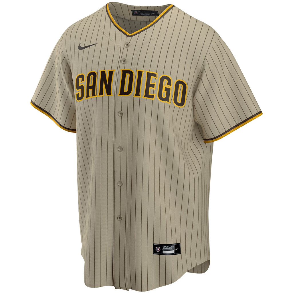 San Diego Padres Fernando Tatis Jr. Tan Alternate Replica Player Baseball Jersey