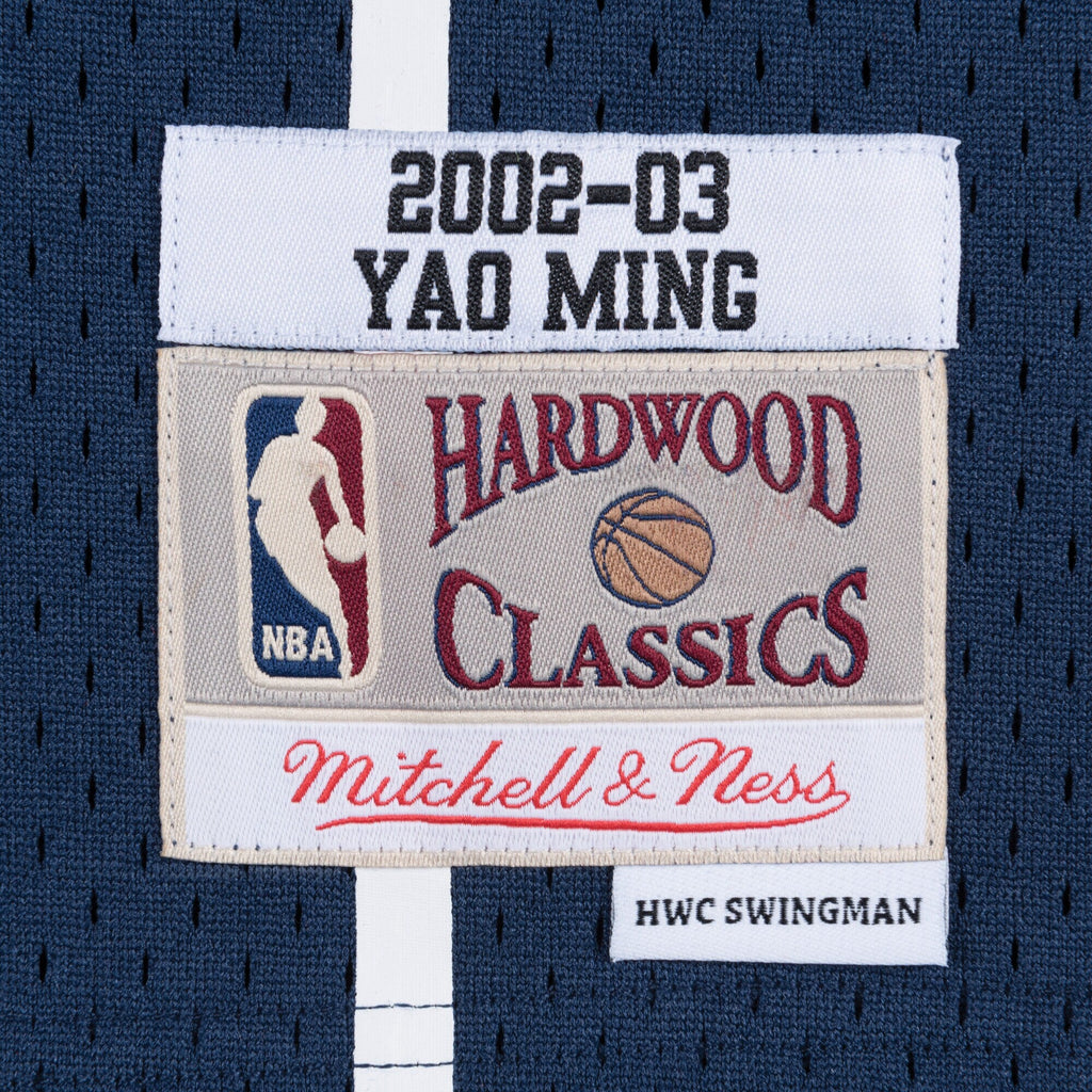 Houston Rockets Swingman Jersey Road Yao Ming 2002-03