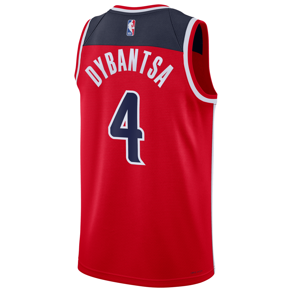 Washington Wizards Icon Swingman Jersey - Red - AJ Dybantsa