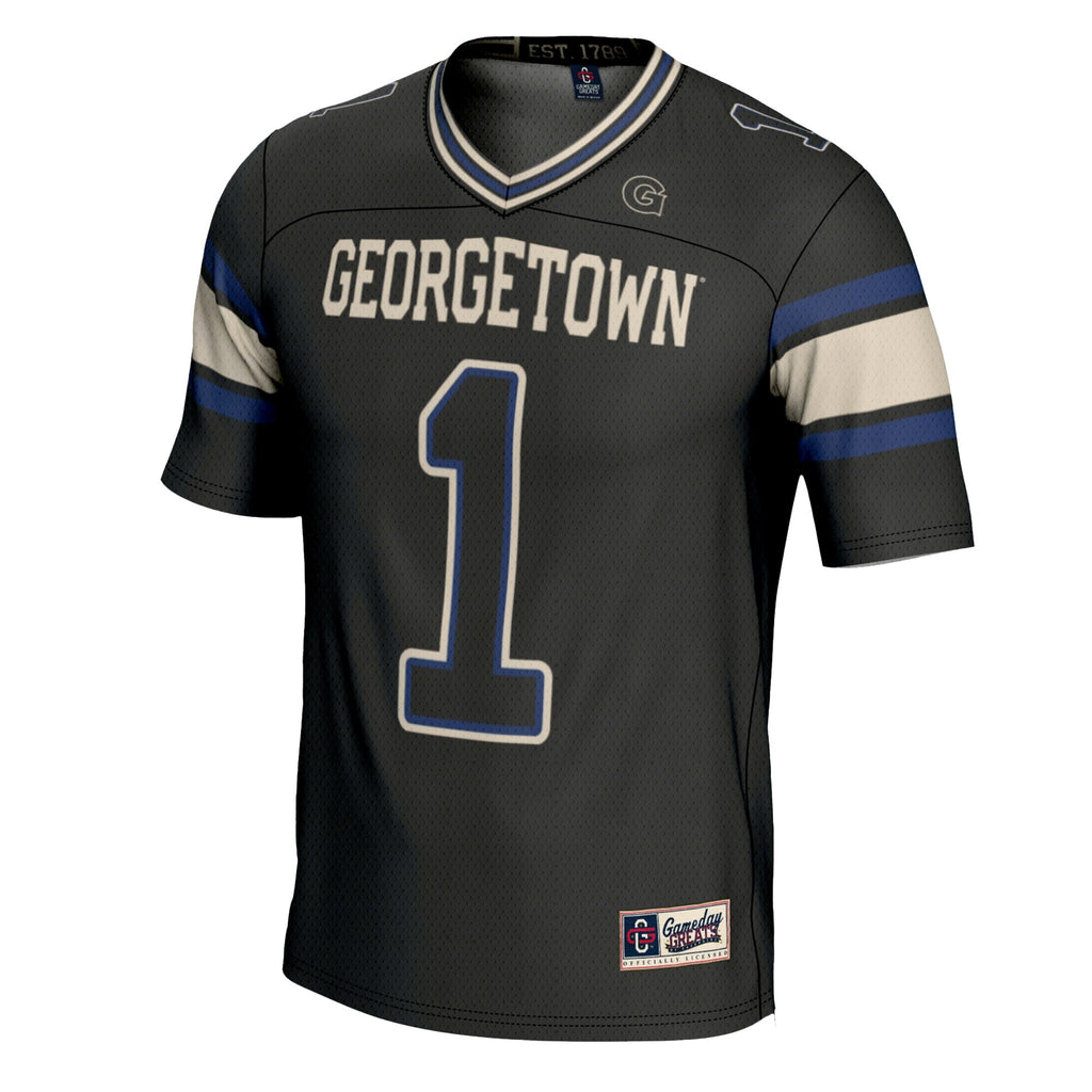 #1 Georgetown Hoyas Football Jersey - Cardinal