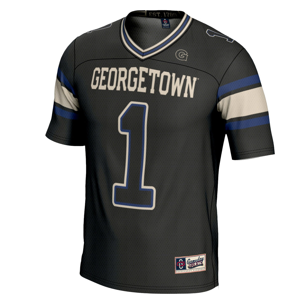 #1 Georgetown Hoyas Football Jersey - Cardinal