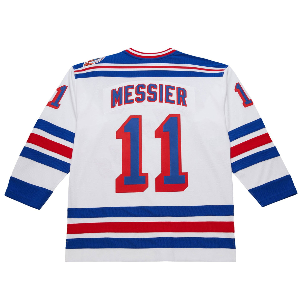 New York Rangers Mark Messier White 1993-94 Power Play Jersey