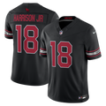 Arizona Cardinals Marvin Harrison Jr. Black Alternate Vapor F.U.S.E. Stitched Limited Football Jersey