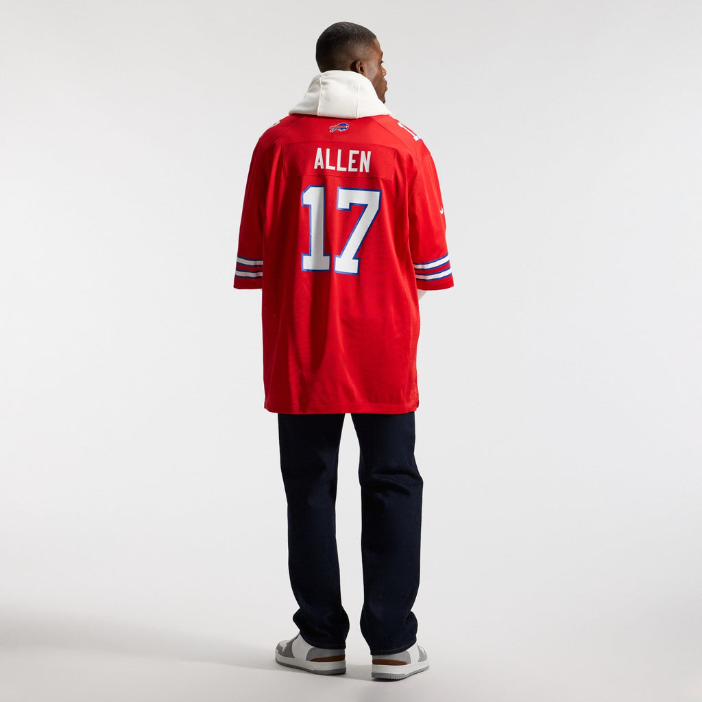 Buffalo Bills Josh Allen Red Alternate Game Player Football Jersey