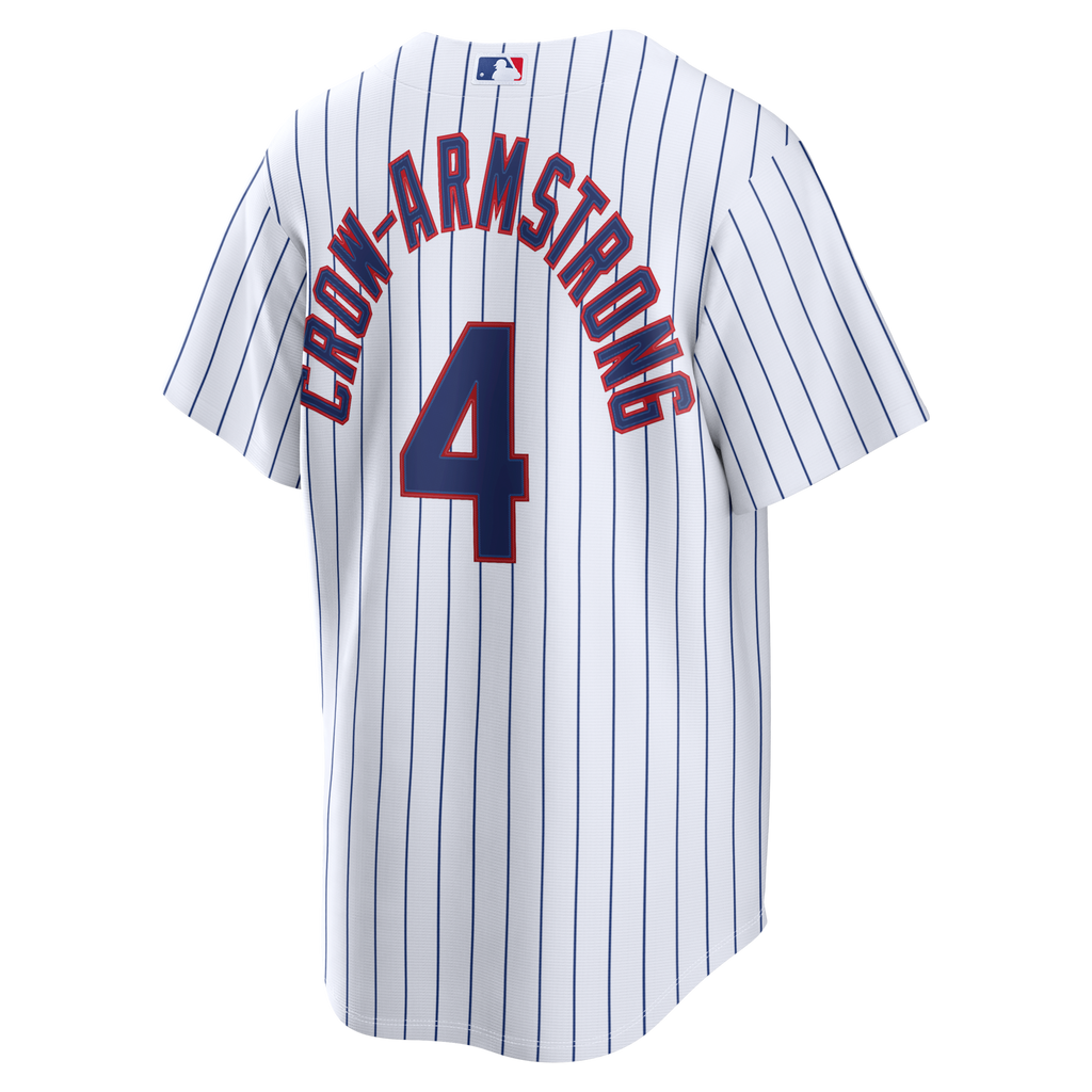 Chicago Cubs Pete Crow-Armstrong White Home Replica Baseball Jersey