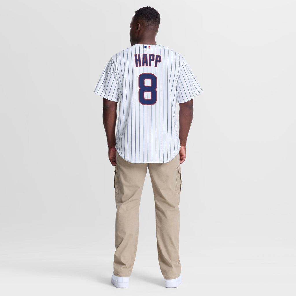Chicago Cubs Ian Happ White Home Replica Baseball Jersey