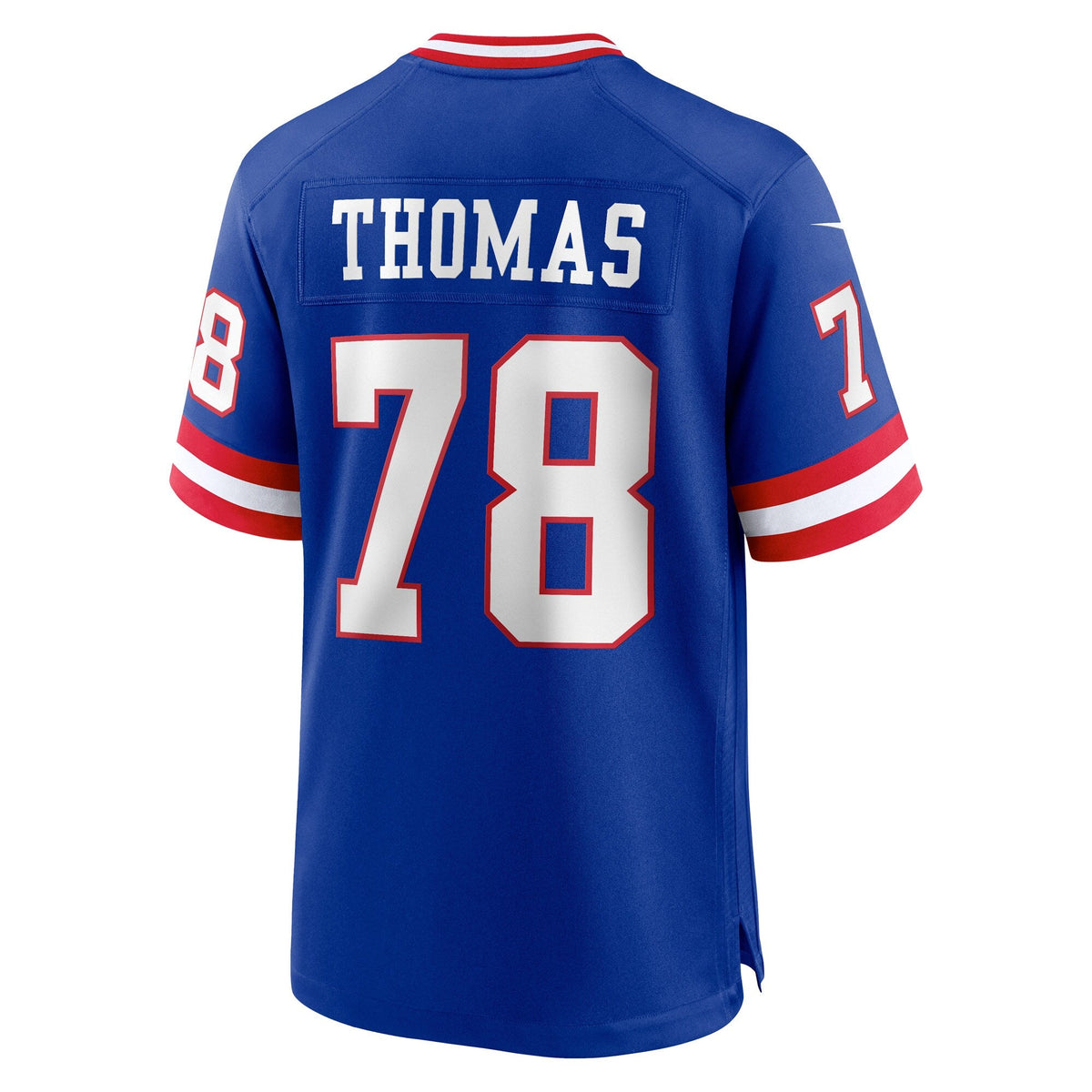 New York Giants Andrew Thomas Royal Alternate Game Football Jersey