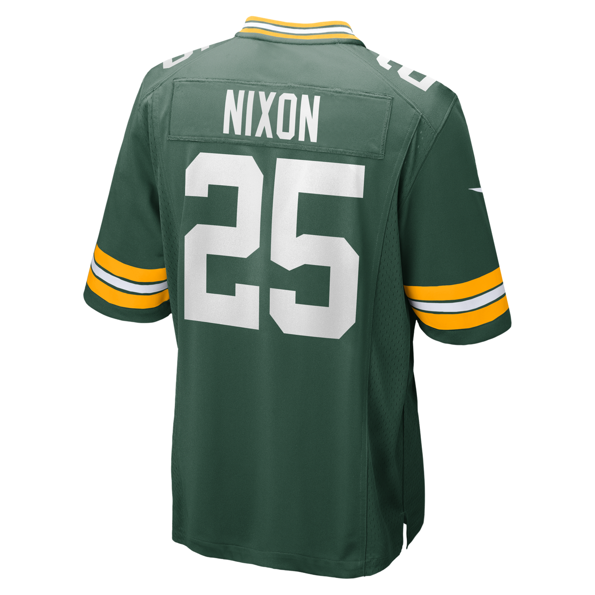 Green Bay Packers Keisean Nixon Green Game Player Football Jersey