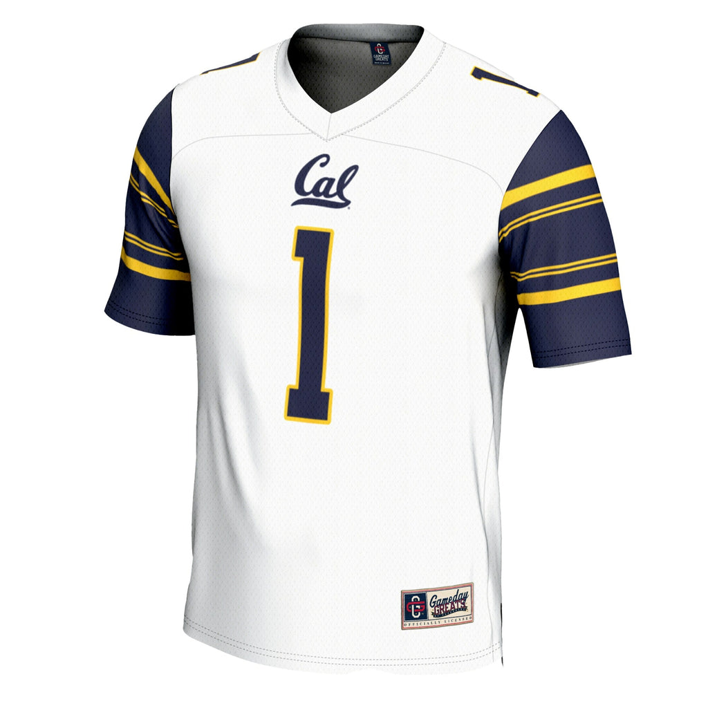 #1 Cal Bears Football Jersey - White