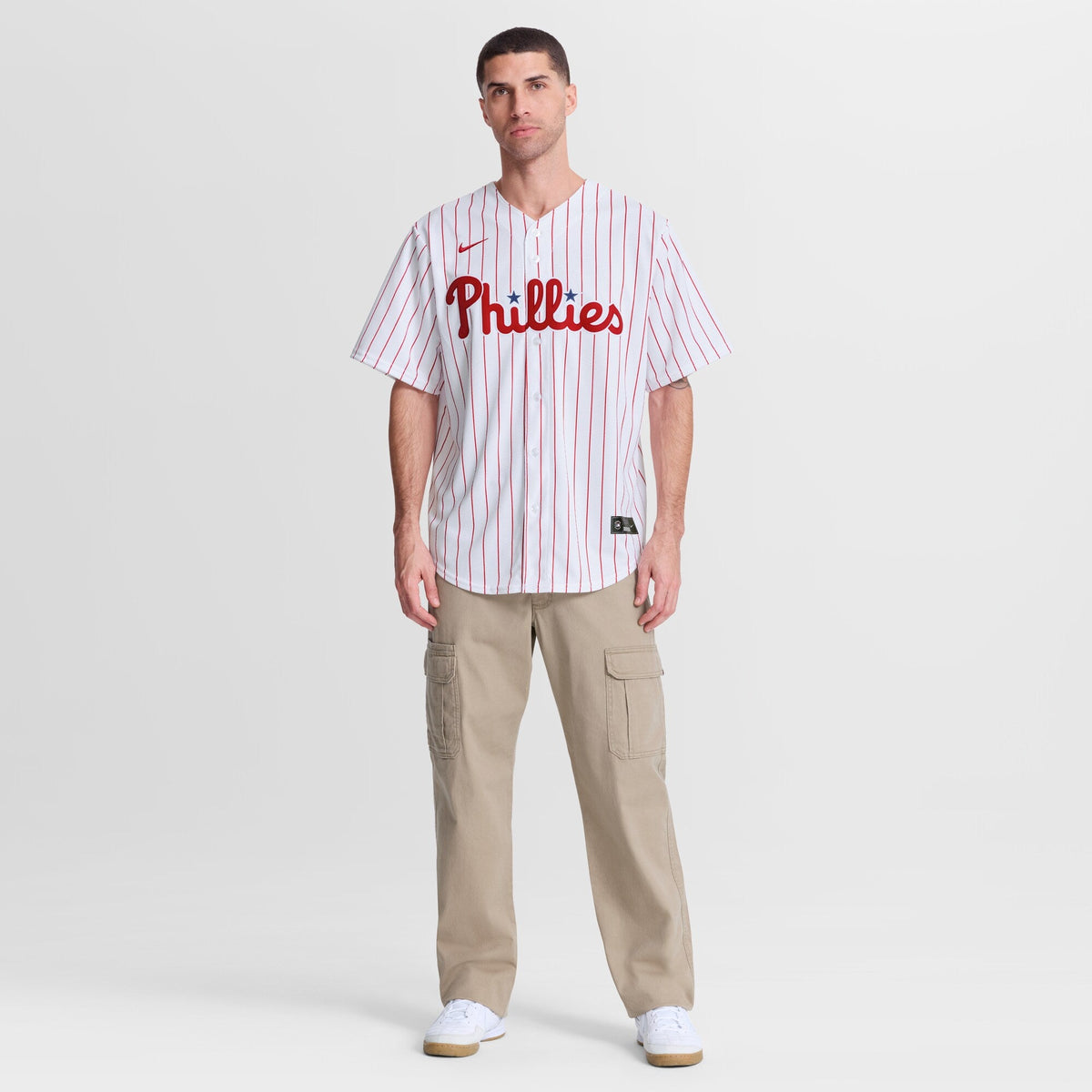 Philadelphia Phillies Bryce Harper White Home Replica Baseball Jersey