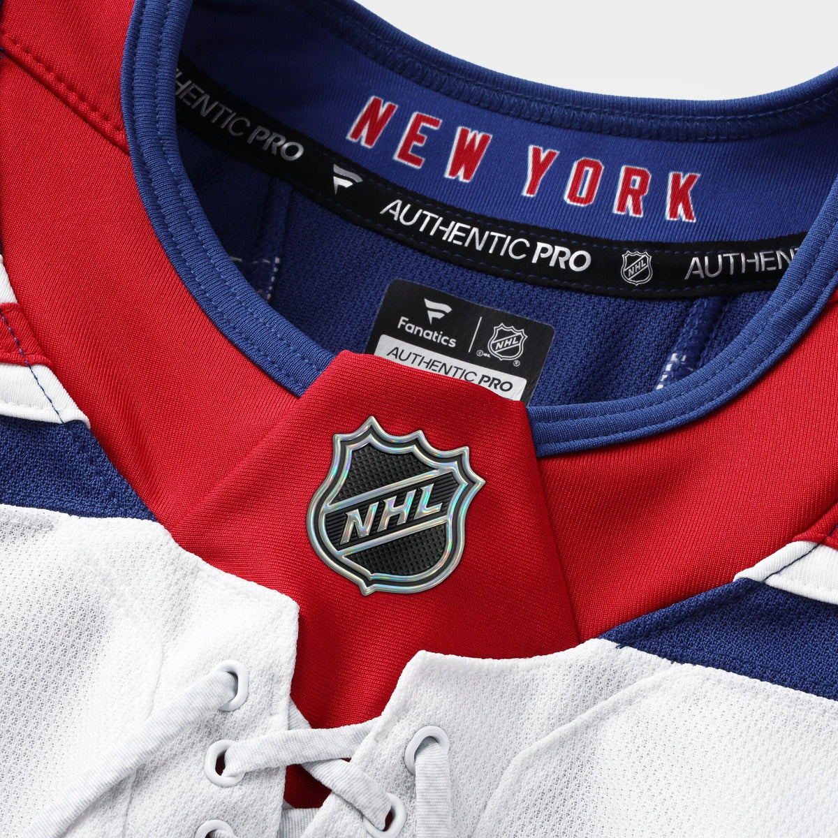 New York Rangers White Away Pro Jersey