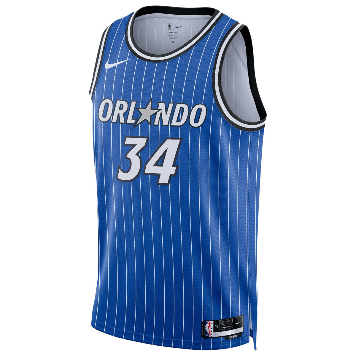 Orlando Magic Replica Icon Edition Swingman Jersey - Blue - Wendell Carter Jr.