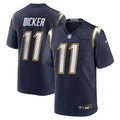 Los Angeles Chargers Cameron Dicker Navy Alternate Game Football Jersey