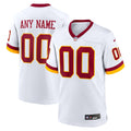 Washington Commanders White Game Super Bowl Era Custom Football Jersey