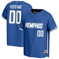 Memphis Tigers Lightweight Collegiate Baseball NIL Pick-A-Player Fashion Jersey - Royal
