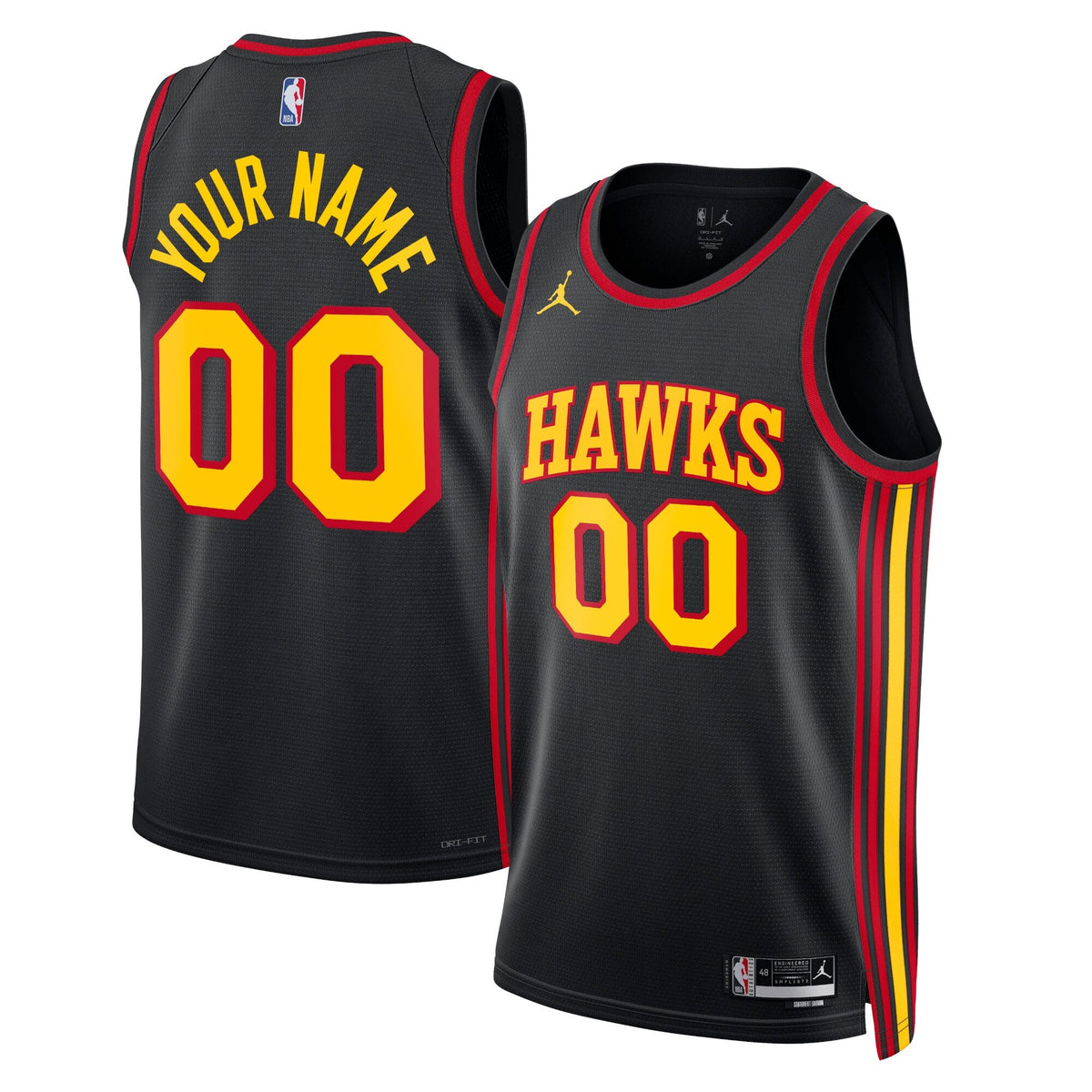 Atlanta Hawks Statement Swingman Jersey - Custom