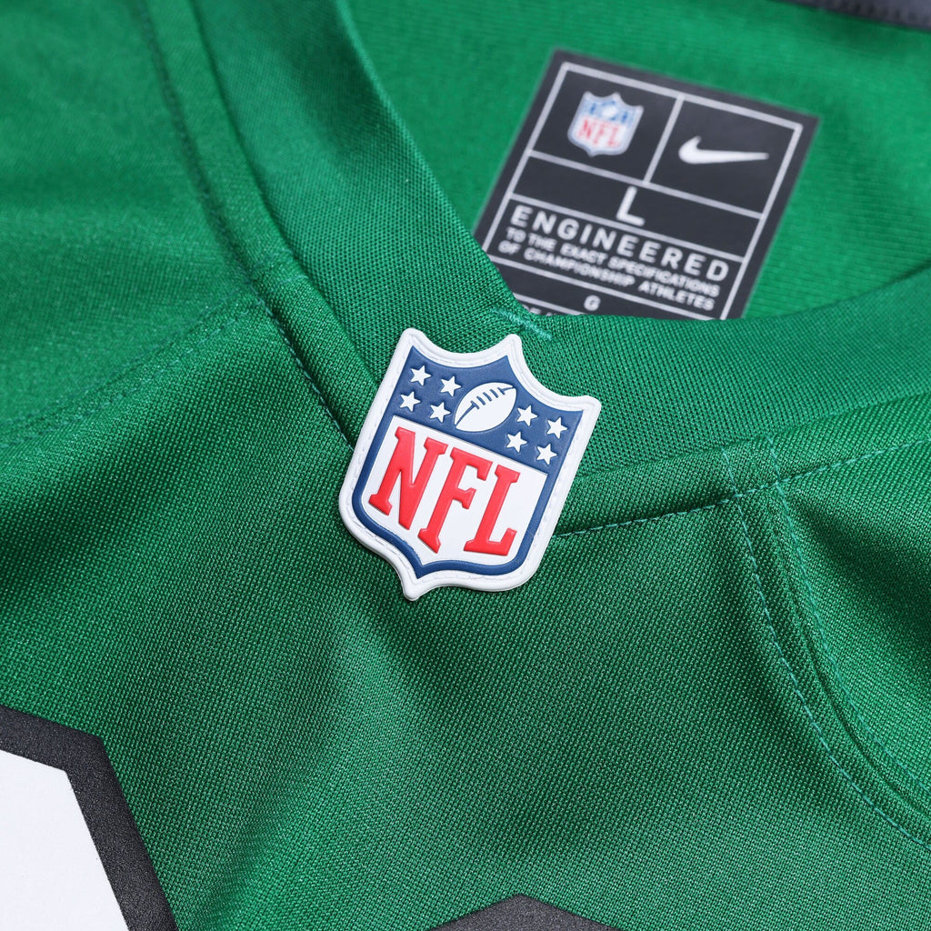 Philadelphia Eagles Kelly Green Alternate Custom Game Football Jersey