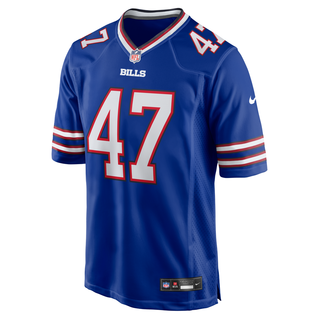 Buffalo Bills Christian Benford Royal Game Football Jersey