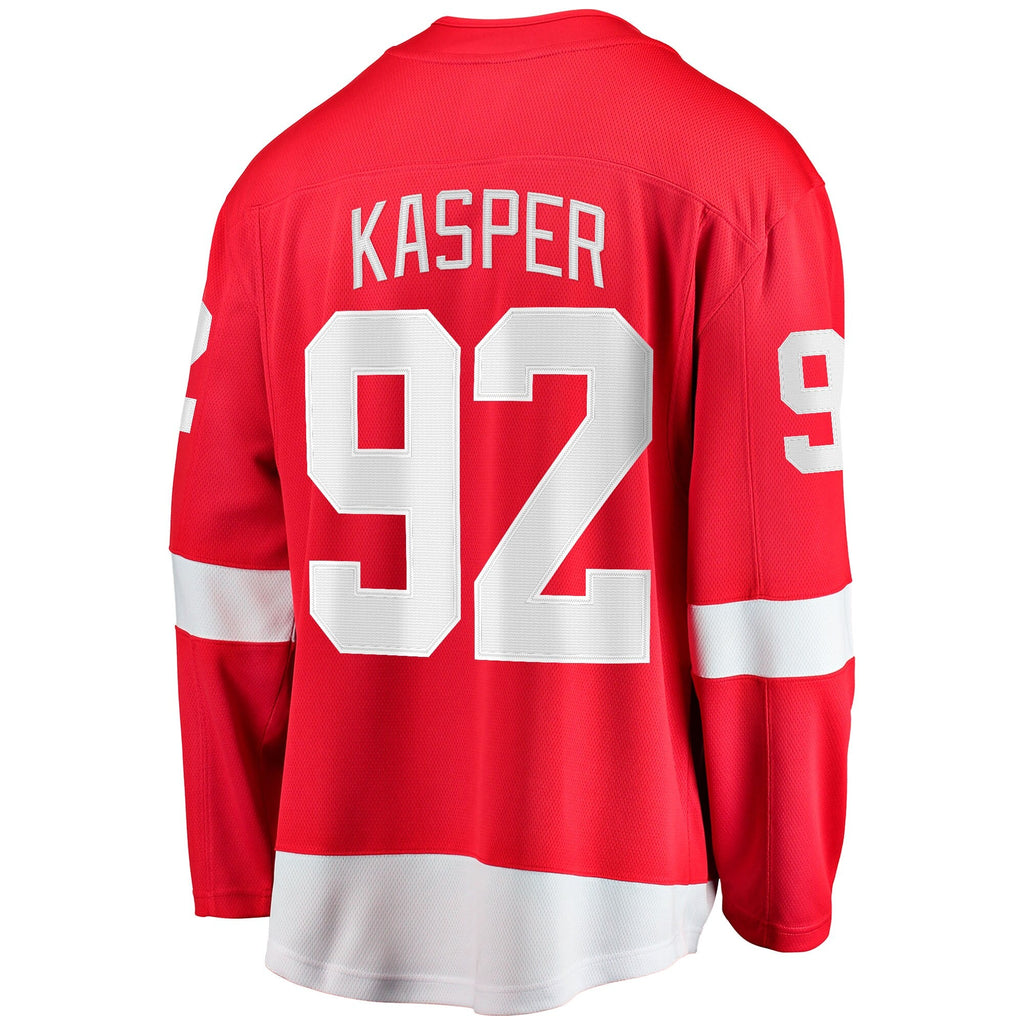 Detroit Red Wings Marco Kasper Red Home Breakaway Hockey Jersey