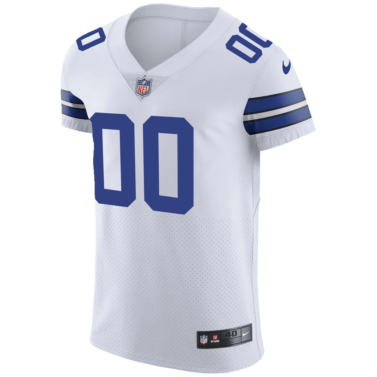 Dallas Cowboys White Vapor Untouchable Custom Elite Football Jersey