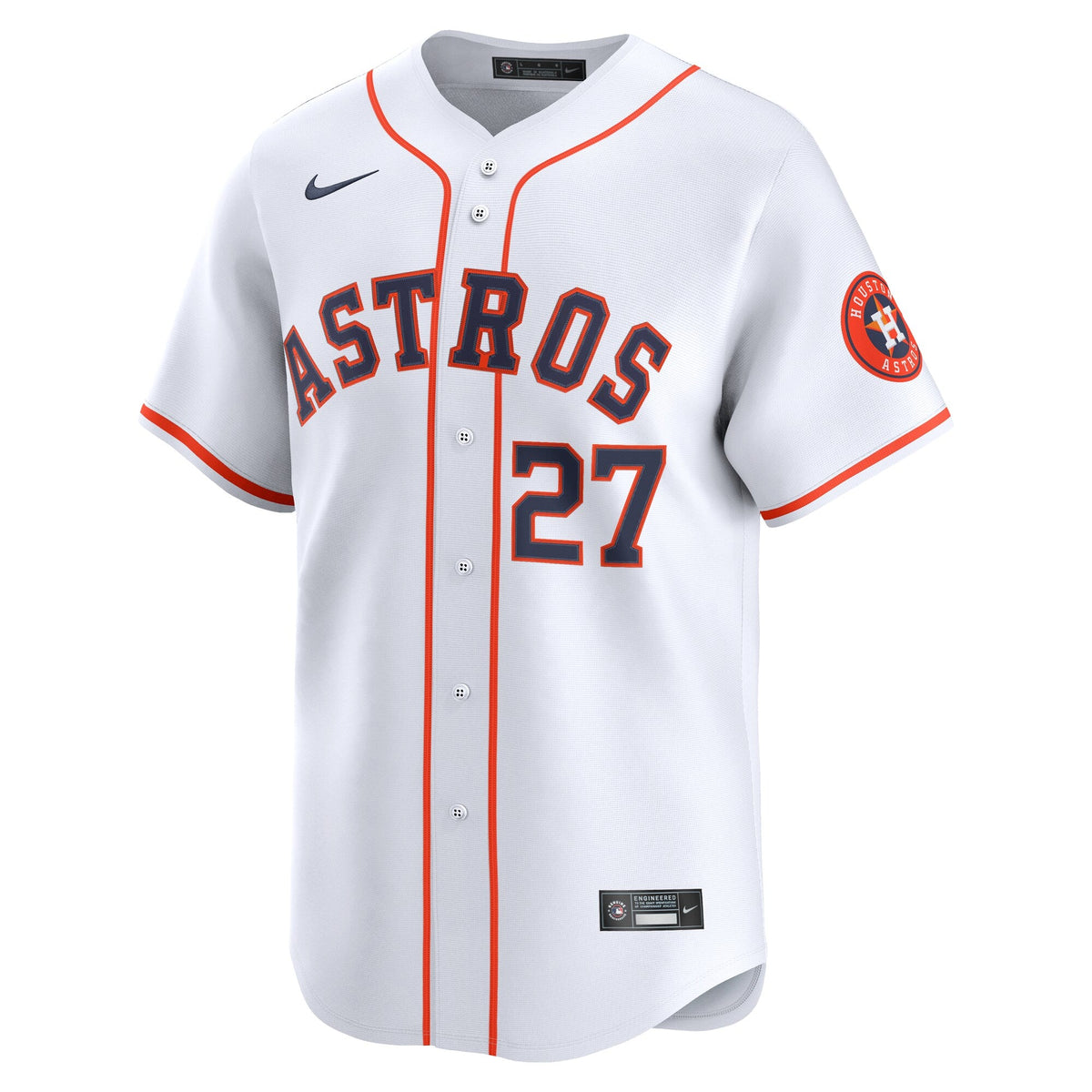 Houston Astros Jose Altuve White Home Limited Player Baseball Jersey