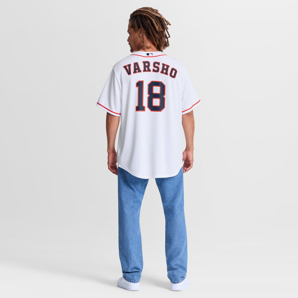 Houston Astros Daulton Varsho White Home Replica Baseball Jersey