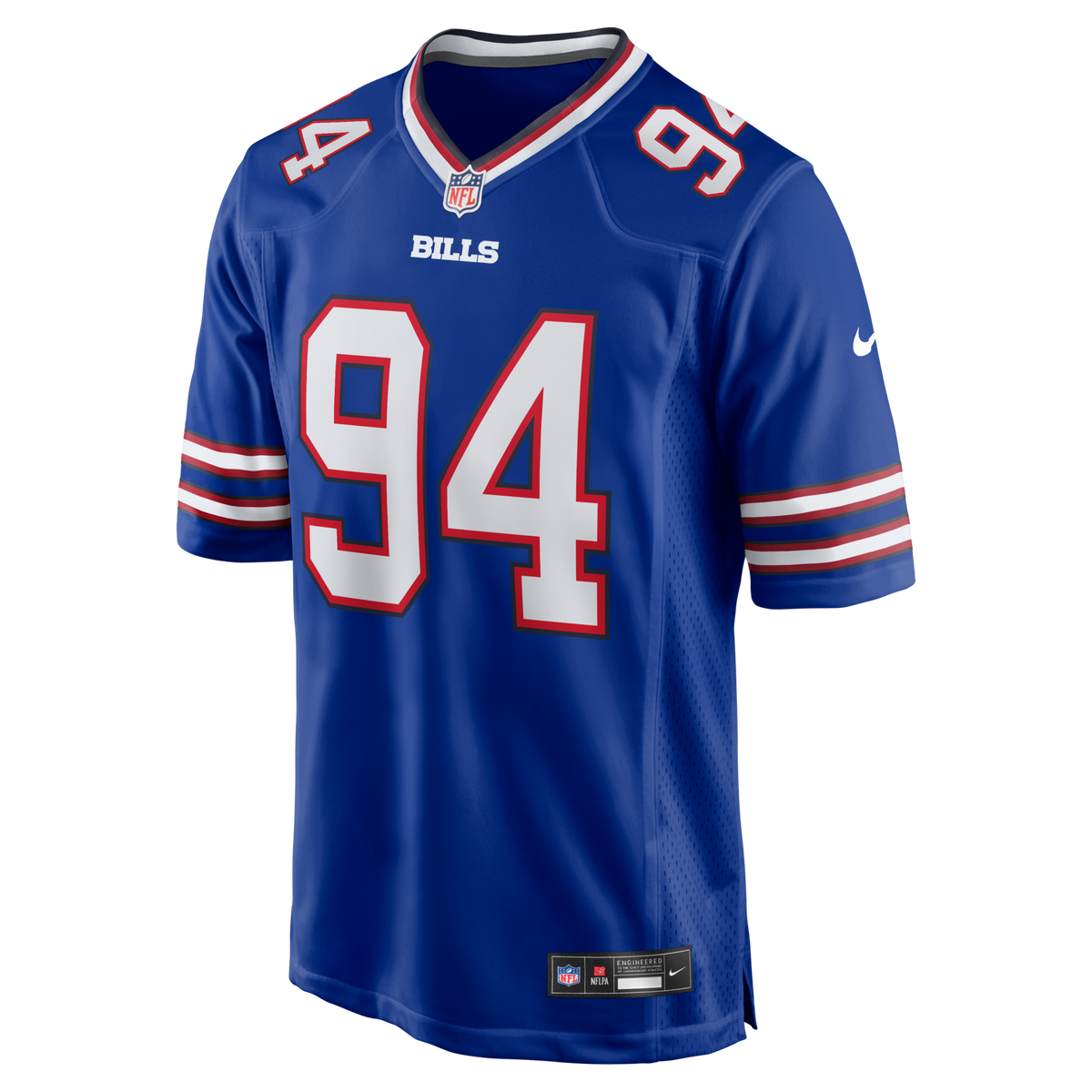 Buffalo Bills Andrew Brown Royal Game Football Jersey