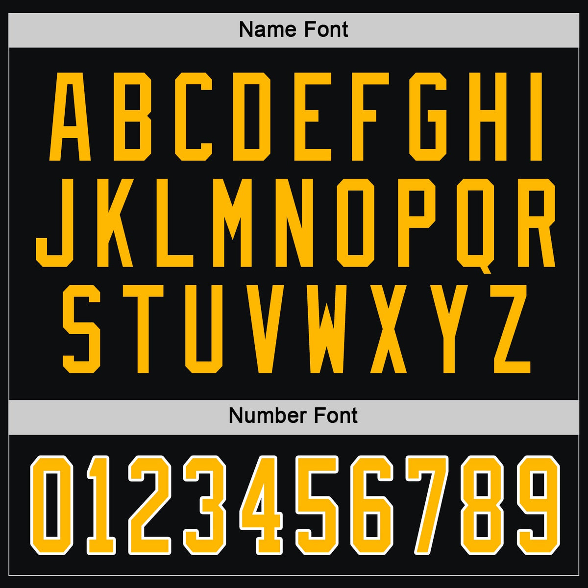 Custom Hockey Jersey - Black Gold-White - Style Black1034