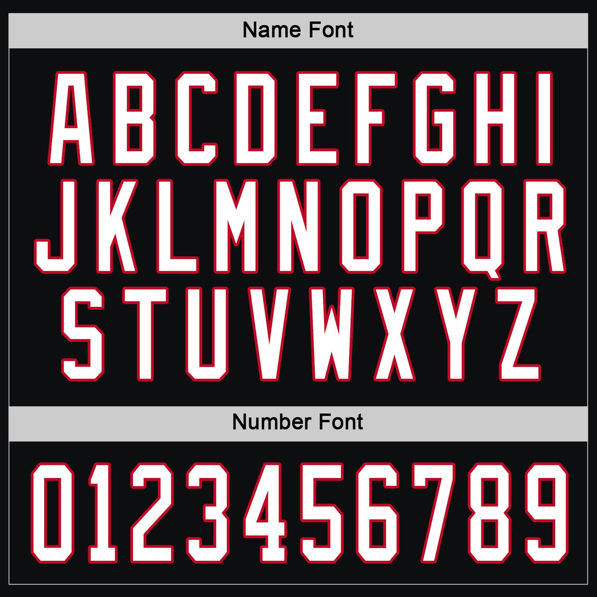 Custom Hockey Jersey - Black White-Red - Style Black1045