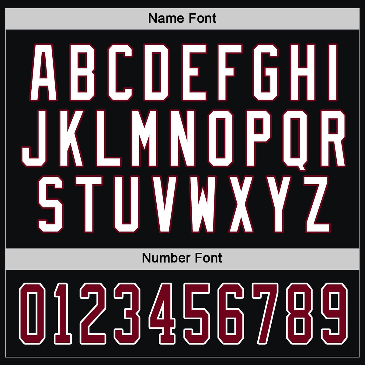 Custom Hockey Jersey - Black Maroon-White - Style Black1046
