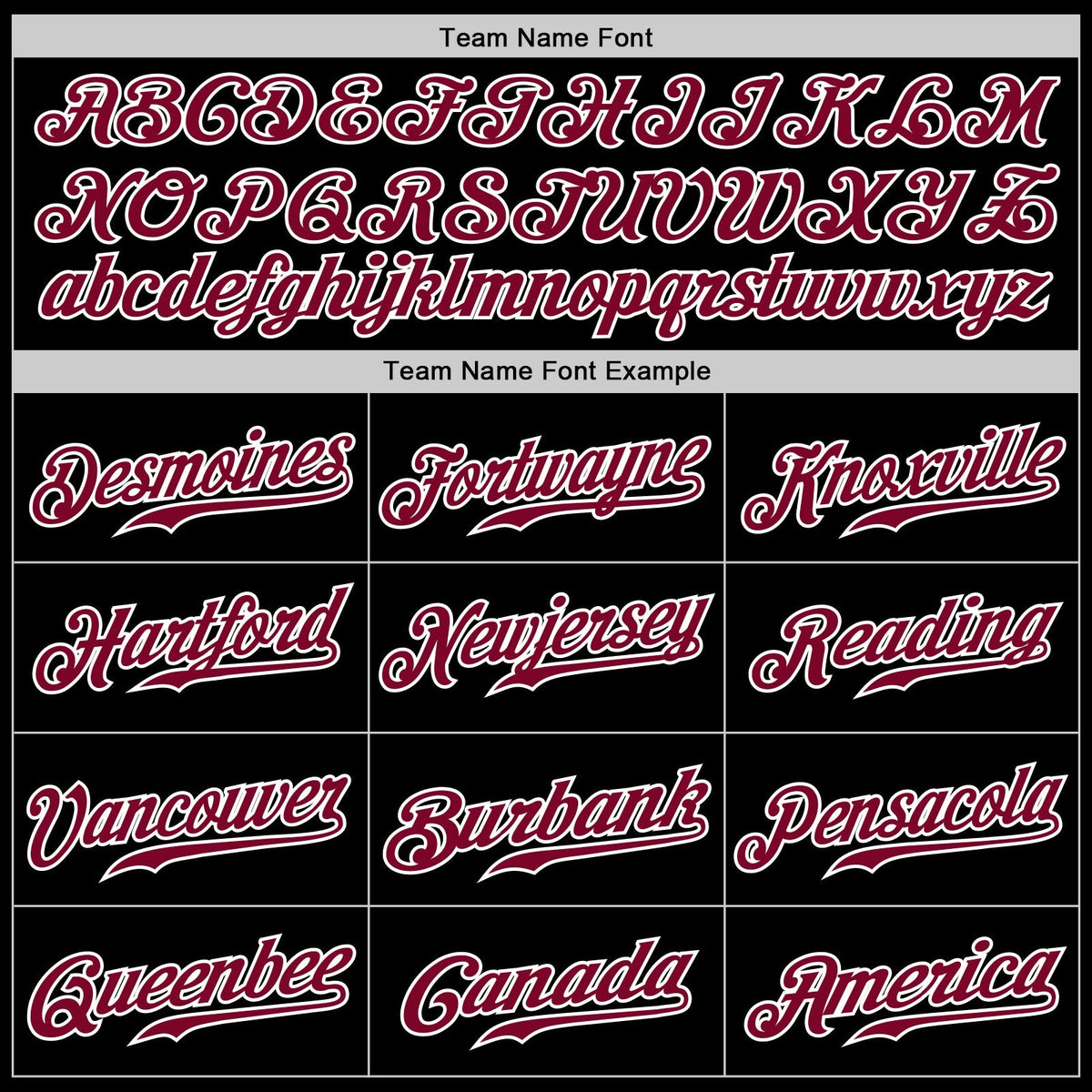Custom Baseball Jersey - Black White Pinstripe Maroon-White