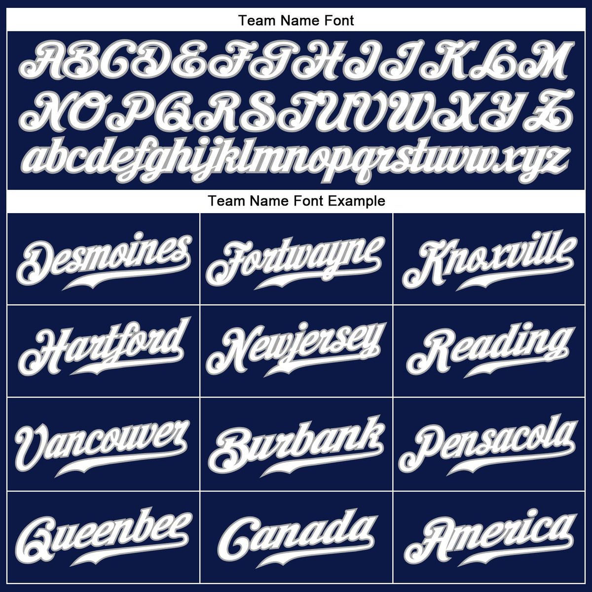 Custom Baseball Jersey - Navy White Pinstripe White-Gray - Style Navy0205
