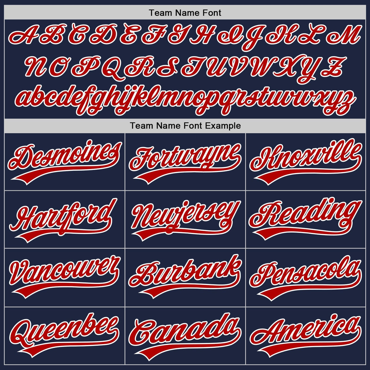 Custom Baseball Jersey - Navy Red-White - Style Navy0498