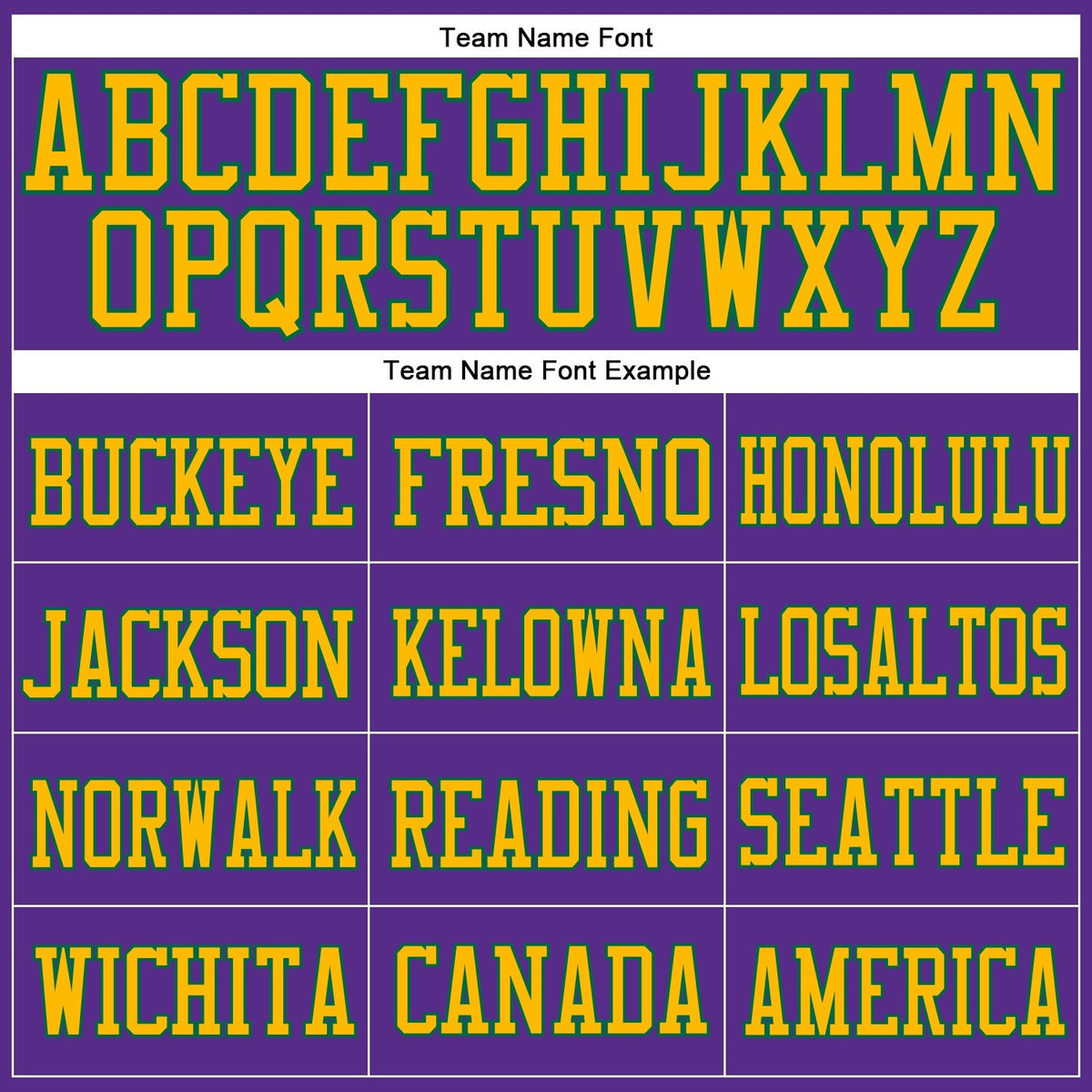 Custom Football Jersey - Purple Gold-Kelly Green Mesh - Style Purple0456
