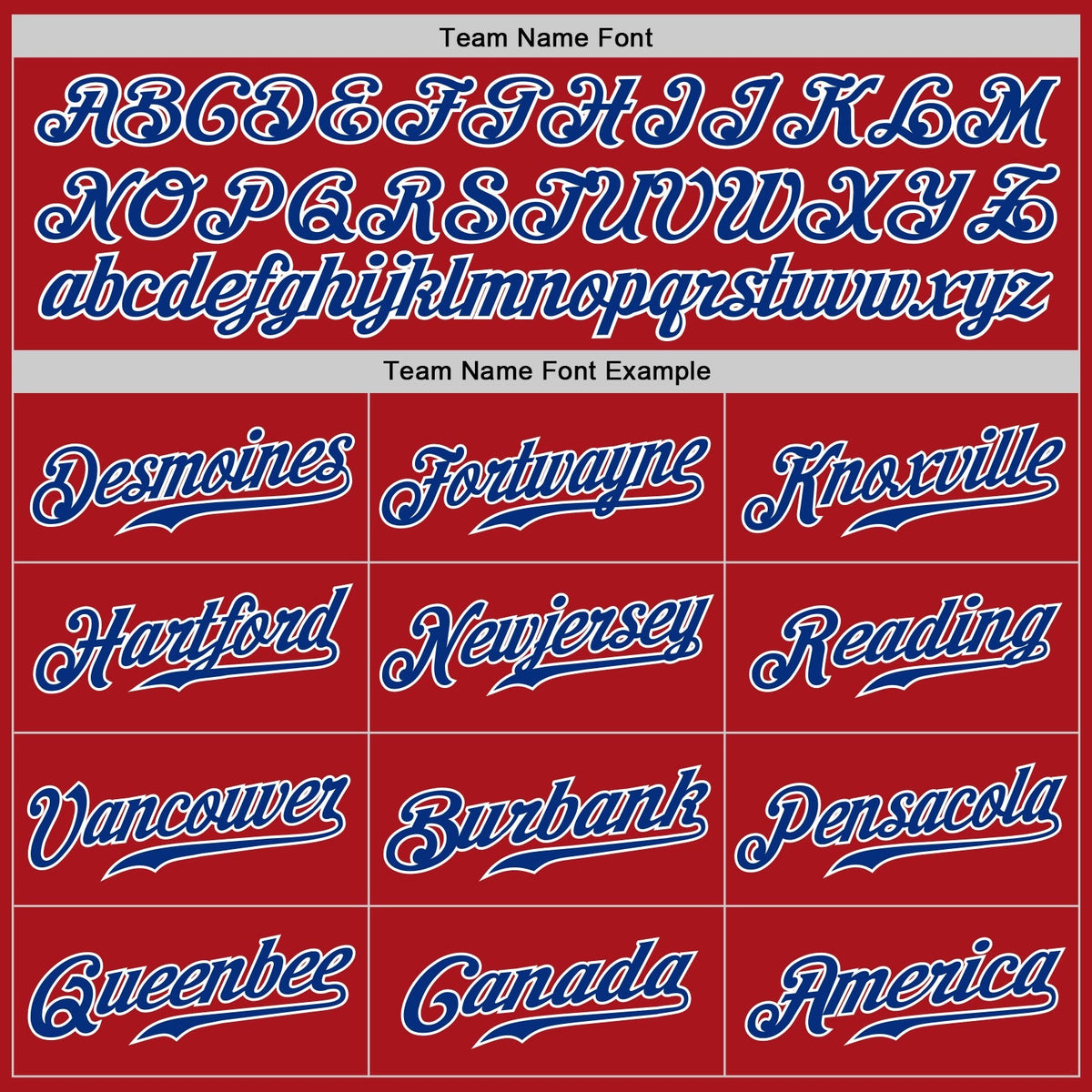Custom Baseball Jersey - Red Royal-White