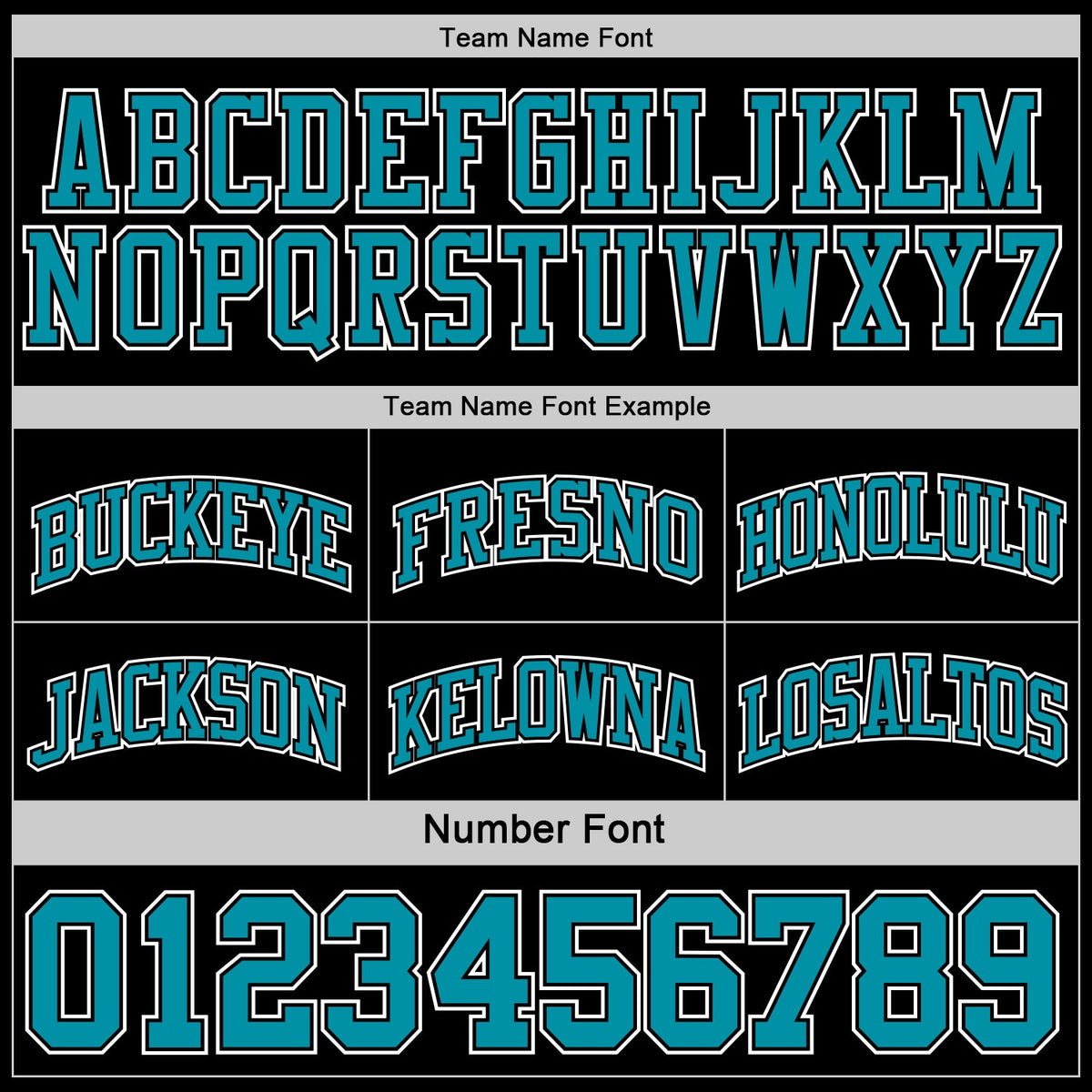 Custom Basketball Jersey - Reversible Black Teal-White Double Side Sublimation Set